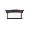 Z-Lite Sonna 2 Light Flush Mount, Matte Black & Matte Opal 2011F10-MB - alternate 2